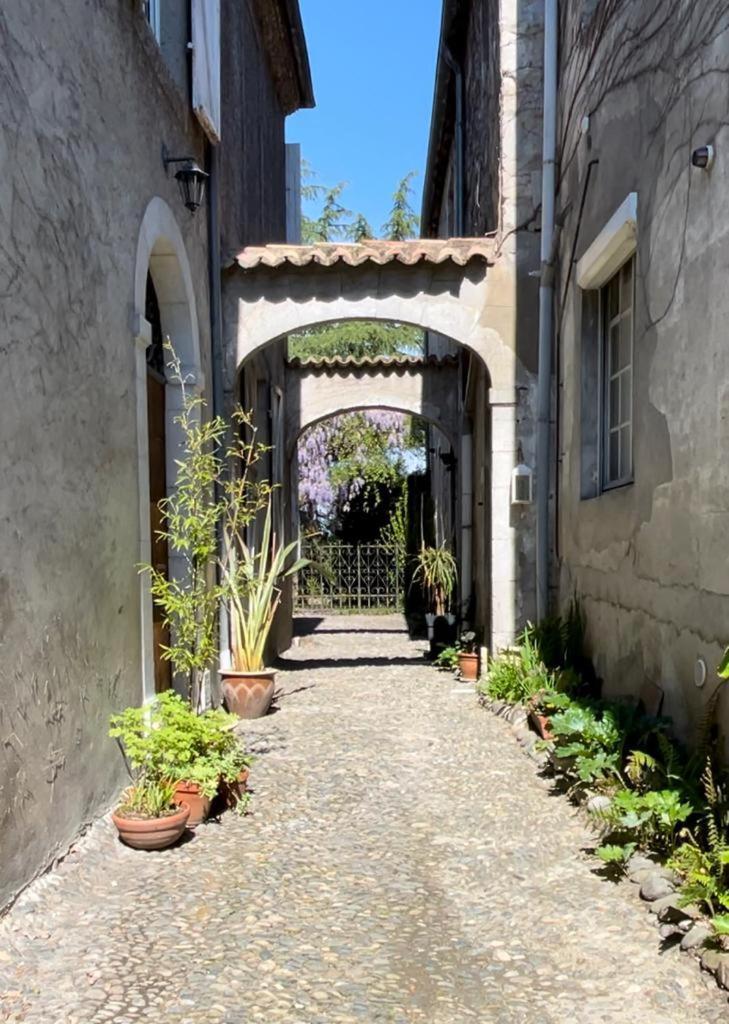 Bed and Breakfast Jardin Des Remparts Orthez Esterno foto